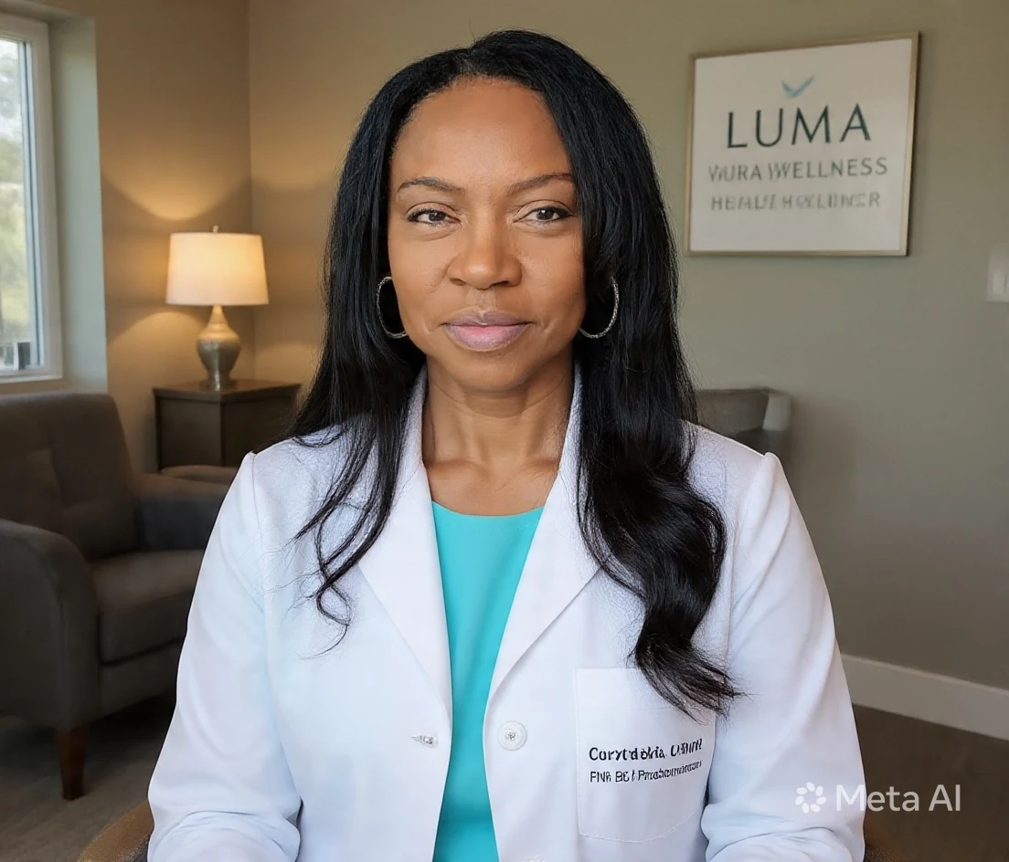 Cordelia Okwuosah, MSN, FNP-BC, founder and provider at Luma Wellness Clinic